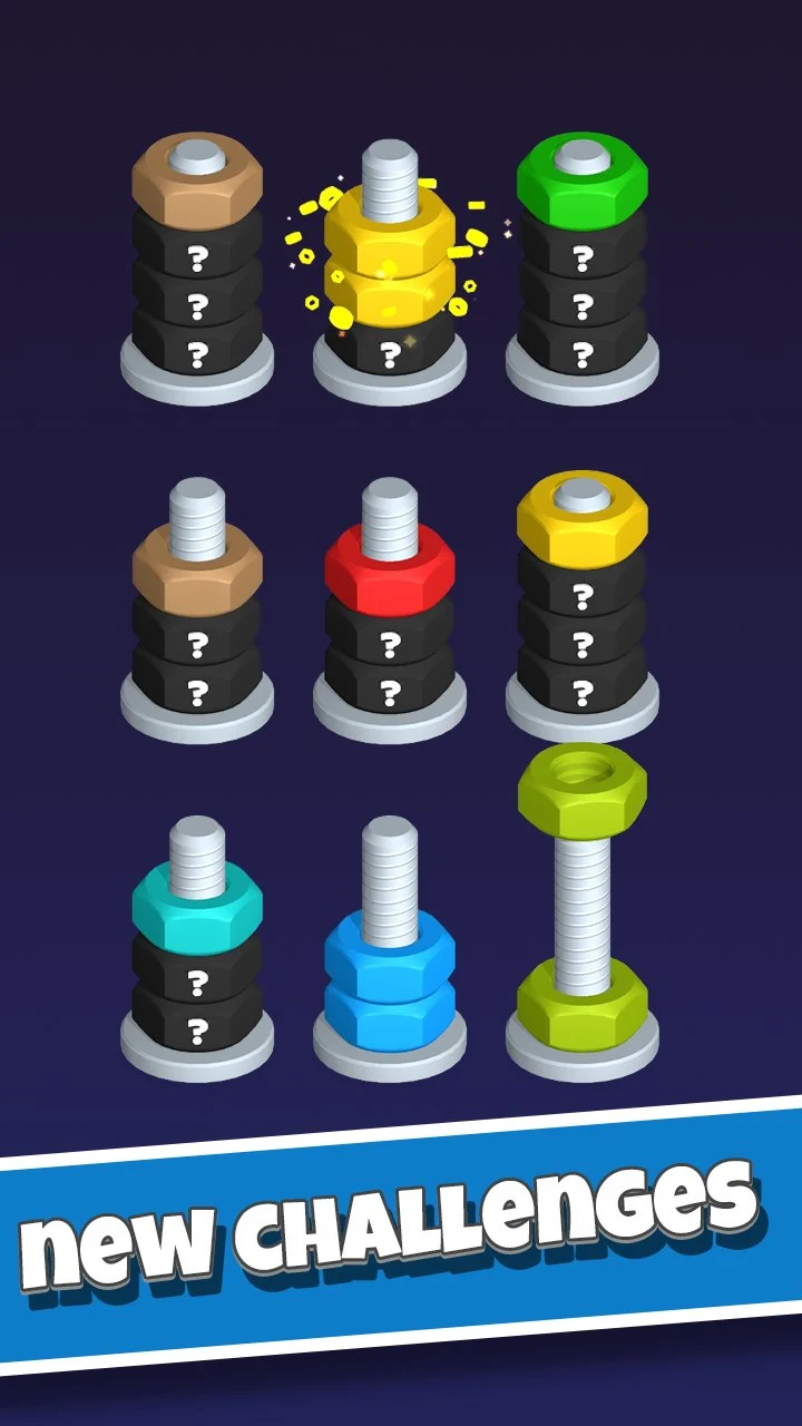 Nut Sort screenshot