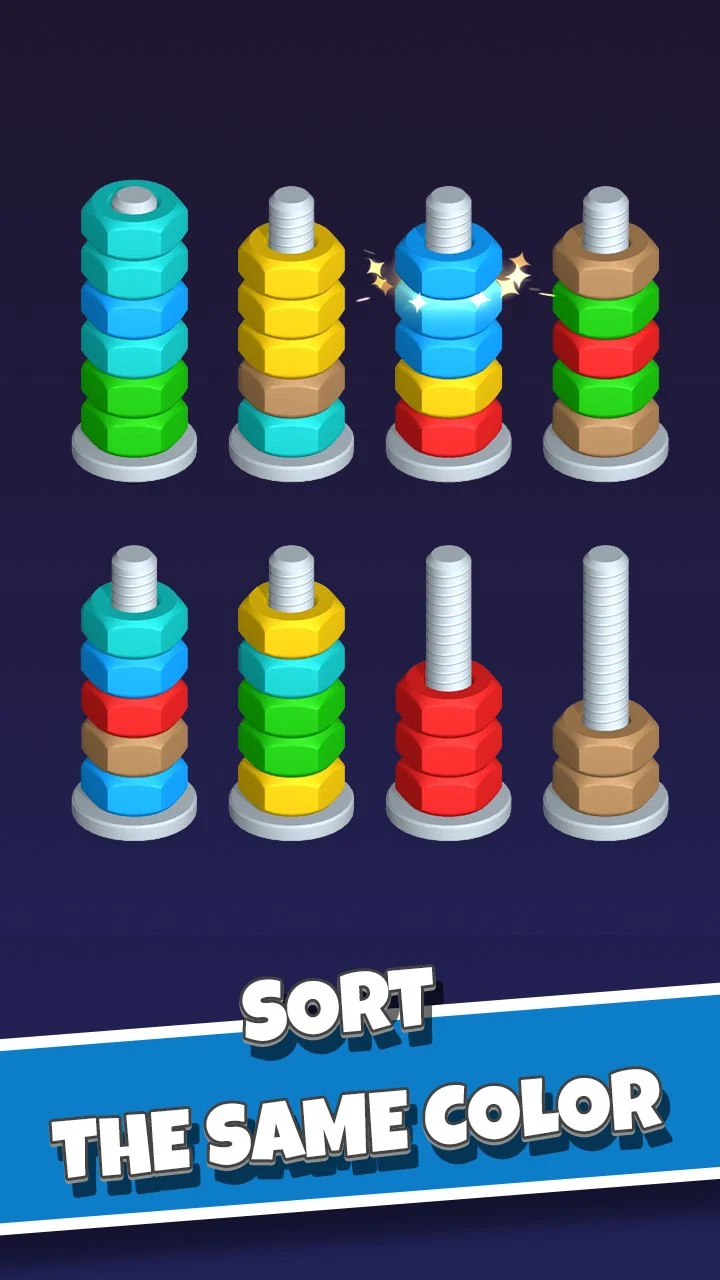 Nut Sort screenshot